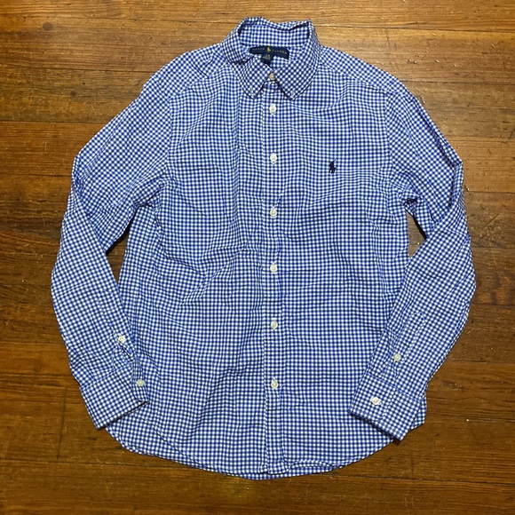 Lot of 2 Ralph Lauren Plaid Button Down Shirts #251N - Picture 2 of 5